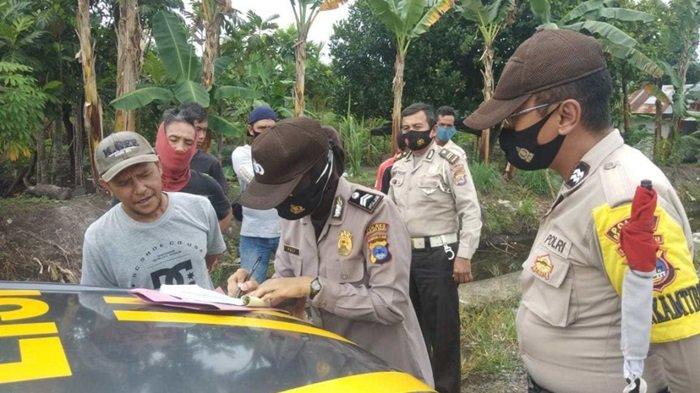 Operasi Yustisi Polsek Banjarbaru Barat di LUU Lianganggang, Pelanggar Diberi Teguran Tertulis