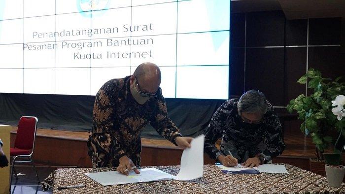 Dukung Pembelajaran Jarak Jauh, Operator Seluler Tandatangani Kerjasama dengan Kemendikbud