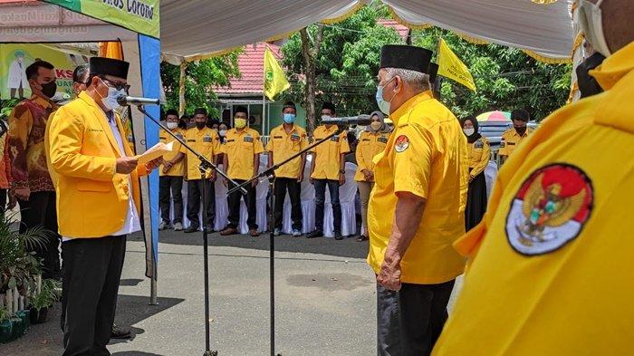 Lantik dan Kukuhkan Pengurus DPD Partai Golkar Tabalong, Paman Birin Optimis Menangkan Pemilu 2024