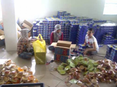 Snack untuk Peserta Jalan Sehat Mulai Disiapkan