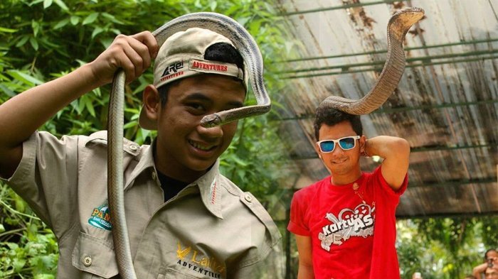 Kisah Panji Petualang Bawa Ular Kobra ke Sekolah & Tempat Ngaji, Hidup Melarat Saat Masih Kecil