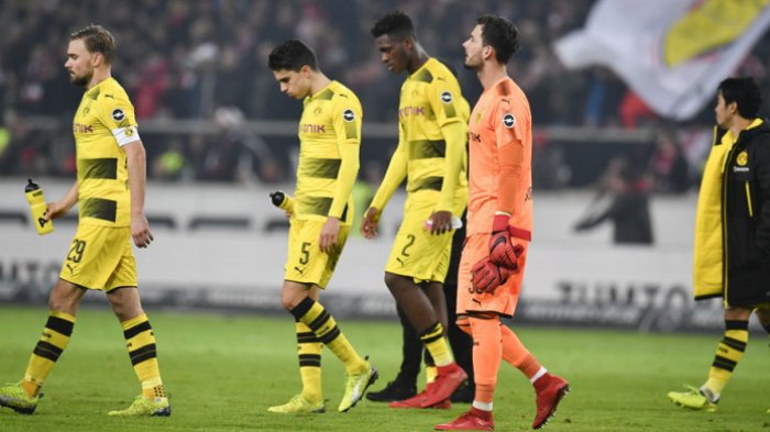 Dortmund Gagal Salip RB Leipzig Setelah Ditaklukkan Stuttgart