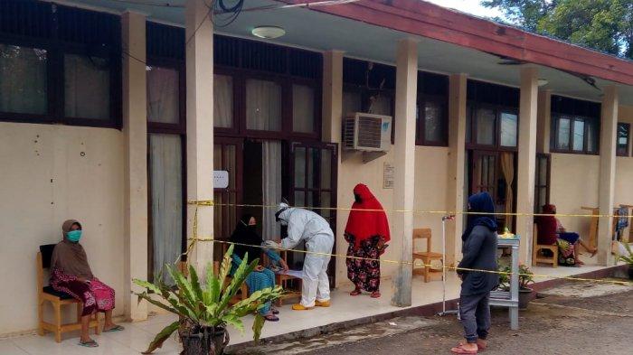 Di Tempat Karantina SKB Balangan Ada Police Line untuk Pembatas dengan Pasien Covid-19