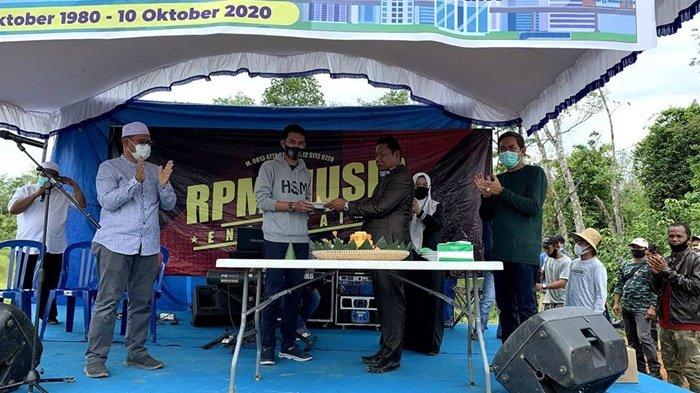 Paslon Pilkada Banjar H Saidi Mansyur-Habib Idrus Alhabsy Hadiri Hari Jadi Batu Balian