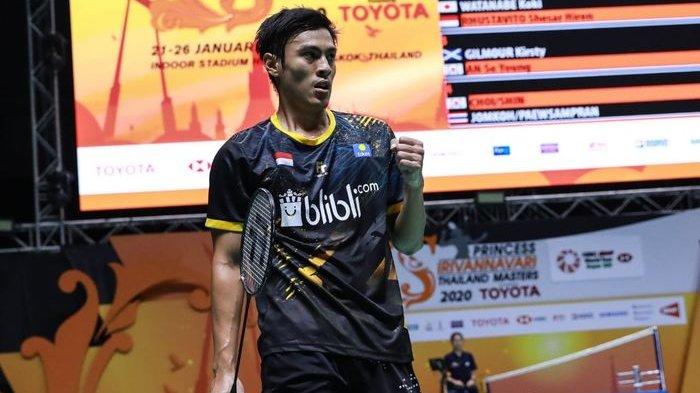 Rekap Hasil Thailand Masters 2020 - Indonesia Pastikan 1 Tiket Semifinal Berkat Shesar Hiren