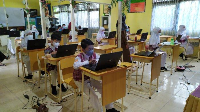 Gladi ANBK Gelombang Pertama, SDN Pasar Lama 1 Banjarmasin Sempat Alami Kendala Server dan Jaringan