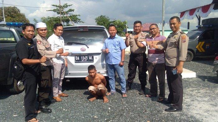 Bawa Kabur Mobil Avanza dari Banjarbaru, Pemuda Angkinang HSS Dibekuk Warga
