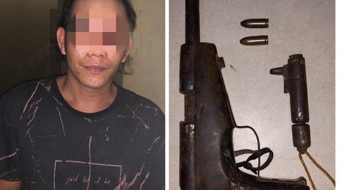Senpi Rakitan di Sarang DPO Bandar Sabu di Uji Balisitik, Polres Tabalong Tetapkan 1 Pelaku