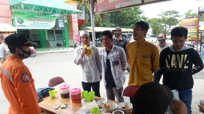 Mayoritas Pengunjung Pasar Kemakmuran Kotabaru Sadar Taat Protokol Kesehatan