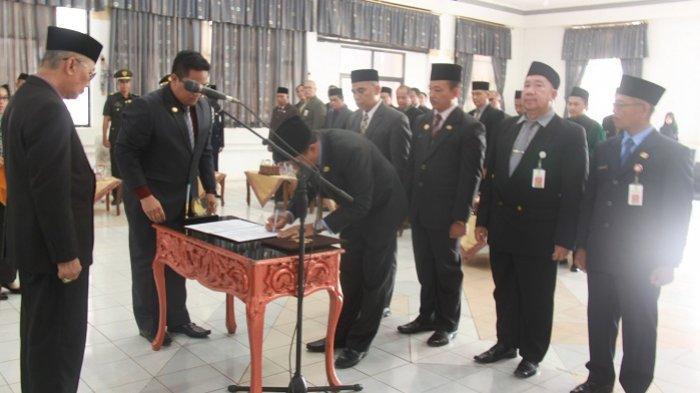 Geser Lima Pejabat Eselon II,  A Chairansyah Sebut  Atas Dasar Evaluasi Kerja