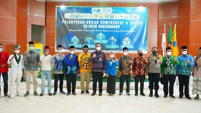 Hadiri Pelantikan Komisariat dan Rayon PMII Sekota Banjarbaru, Walikota Berharap PMII Semakin Solid