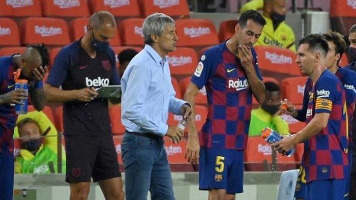 LINK Live Streaming Barcelona vs Osasuna di TV Online Bein Sports Xtra Malam Ini, Pembelaan Setien