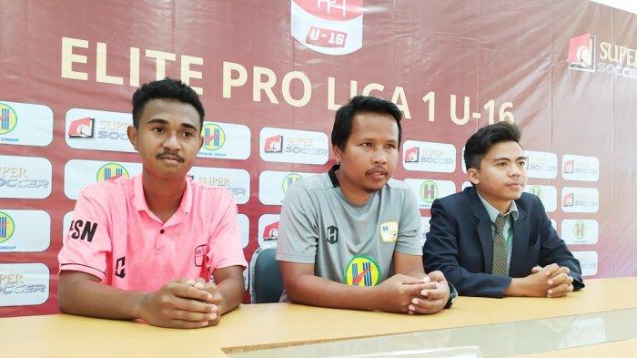 Anak Asuhnya Hanya Bermain Imbang 1-1 Menghadapi Persela, ini kata Pelatih Barito Putera U-16