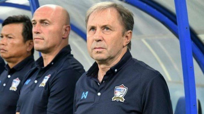 Hasil Piala AFF 2018 - Pelatih Thailand Sebut Gol Kedua Menjadi Penentu Kemenangan Timnya