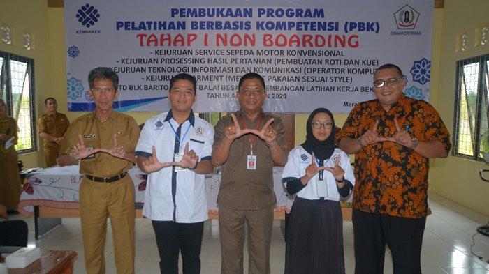 Pelatihan BLK Barito Kuala Tahap 1 Dimulai, Diikuti 64 Orang