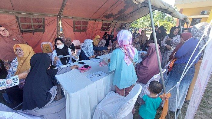 Jelang Peluncuran Program Pencegahan Stunting, Puluhan Akseptor Ikuti Layanan KB di Satbrimobda