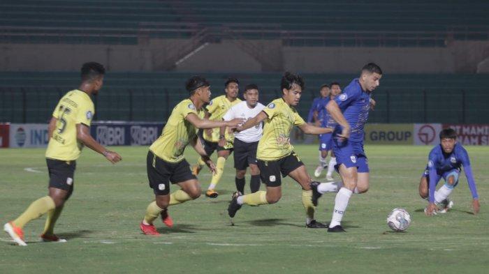 Hasil Babak I Barito Putera vs PSIS Liga 1, Skor 0-0 David Maulana Nyaris Cetak Gol