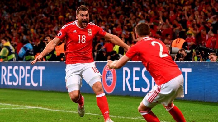 Wales Vs Belgia: Sundulan Maut Sam Vokes Pastikan Wales Unggul 3-1