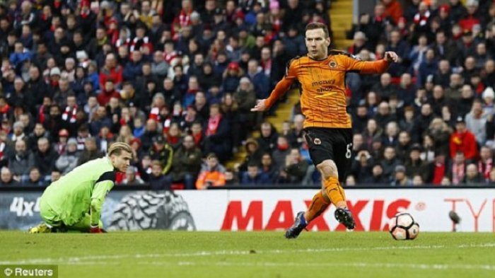 Kalah 1-2 dari Wolverhampton, Liverpool Tersingkir