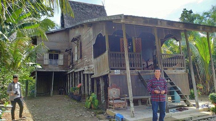 Eksotiknya Rumah Banjar Desa Tarangan, Ada Sejak Zaman Dahulu, Masih Terawat hingga Kini