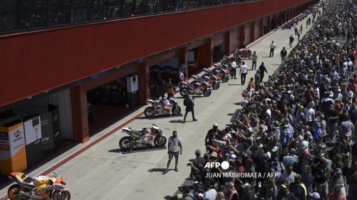 Jadwal MotoGP Argentina 2022 Terbaru Hari ini, Race Live Trans 7, Masalah Kargo FP3 di Batalkan