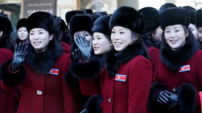 Siapa Bilang Korea Utara Ketinggalan Jaman? Lihat Kecantikan Pemandu Sorak yang Bikin Terbelalak
