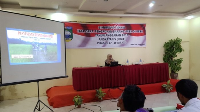 Pimpinan dan Penerima Proyek Bersumber Dana Desa Dibekal