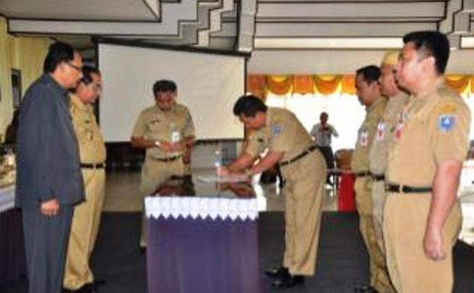 SKPD dan Para Camat Komitmen Tingkatkan Kualitas Laporan Keuangan