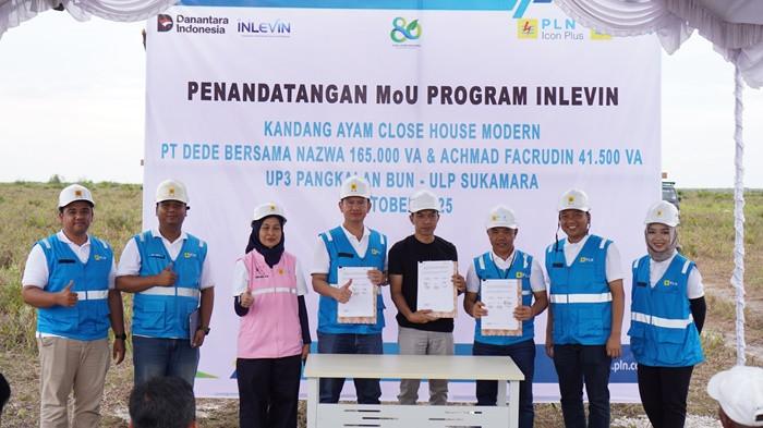 penandatangan MoU program INLEVIN oleh MUP3 Pangkalan BuN