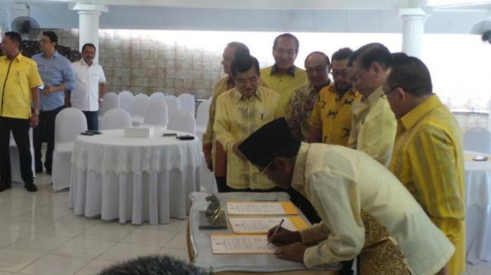 Agung dan Ical Sepakat Tentukan Calon Kepala Daerah Bersama