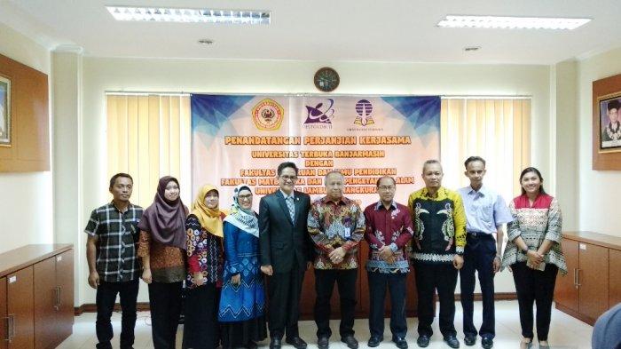 UT Banjarmasin Tandatangani Kerjasama dengan FKIP dan FMIPA