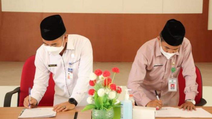 Kerjasama Pembangunan Zona Integritas, MAN 1 Tapin Teken MoU dengan MAN ICT