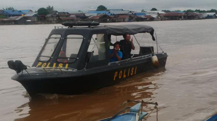 Dua Penumpang Kelotok Karam di Sungai Kahayan Dinyatakan Hilang
