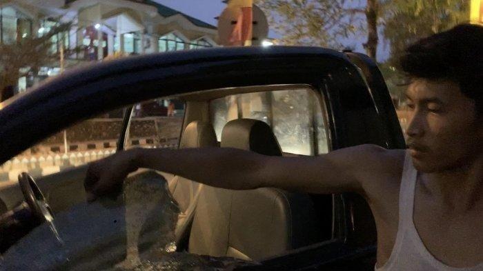 Jadi Sasaran Pelaku Pecah Mobil di Kotabumi, Uang Jualan Sembako Toni Raib Digondol Pelaku