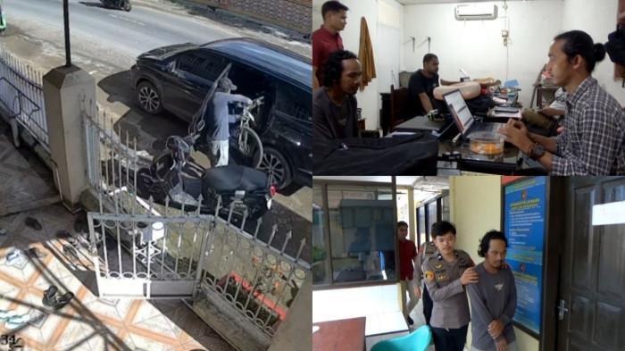Beraksi Menggunakan Mobil Rental, Pencuri Embat Sepeda Milik Jamaah Masjid di Gowa