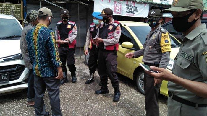 Patroli Perbup Tabalong di Pasar Kelua, Tim Gabungan Masih Temukan Pelanggaran
