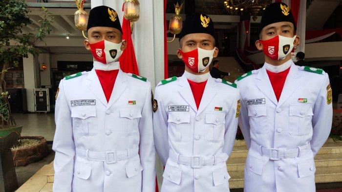 Ini Kesan Pengibar Bendera Upacara Tujuh Belasan di Tengah Pandemi Covid-19