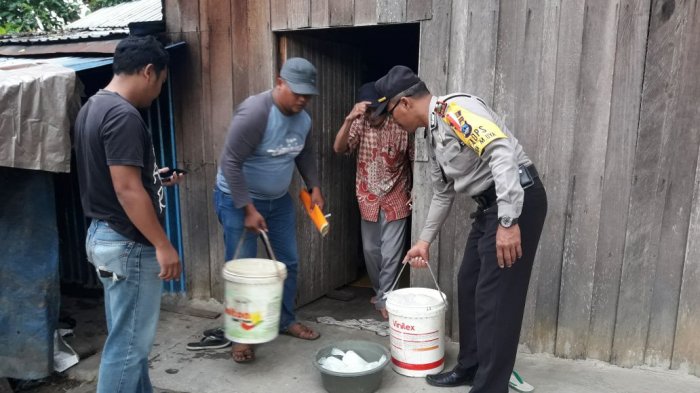 Polsek Muara Uya Amankan Tuak dalam Kemasan Kantong Plastik dari Arman