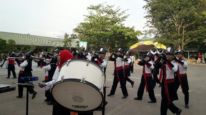 Pentas Pamit, Tim Marching Band Suguhkan Lagu Bollywood, Minta Doa Restu Ikuti Marching Competition