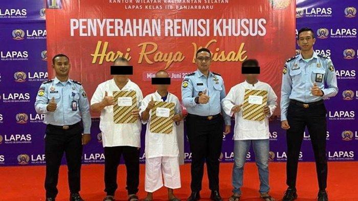 Dapatkan Remisi Waisak, Sepuluh WBP di Kalsel Terima Pengurangan Masa Pidana