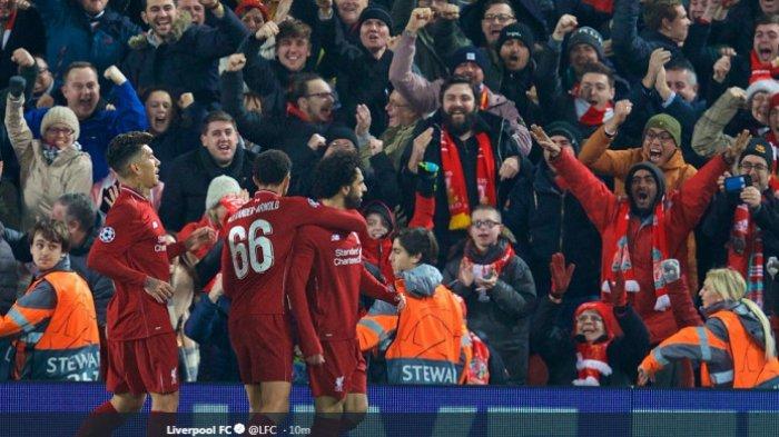 Hasil Liga Inggris - Liverpool Juara Paruh Musim, Pesta 4 Gol ke Gawang Newcastle