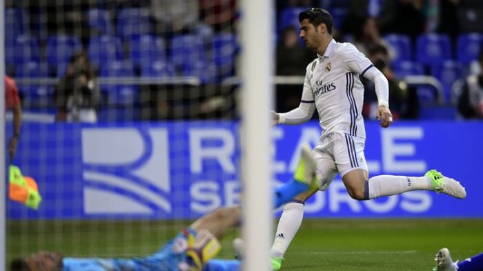 Montella Menilai Morata Bisa Menajamkan Lini Depan AC Milan