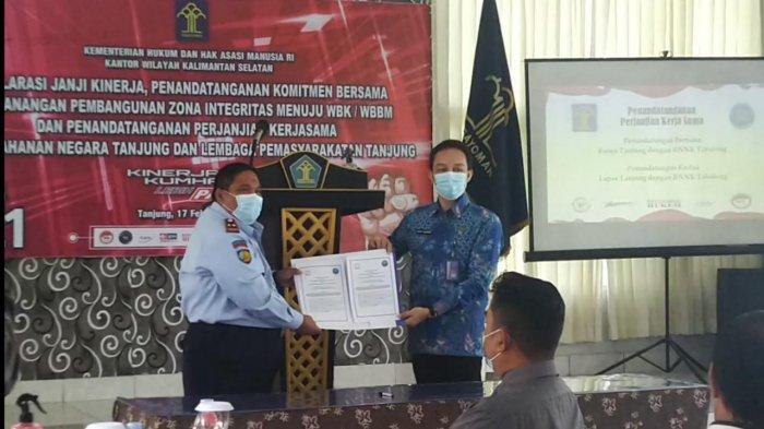 Perangi Narkotika, BNNK Tabalong Jalin Kerjasama dengan Rutan dan Lapas Tanjung
