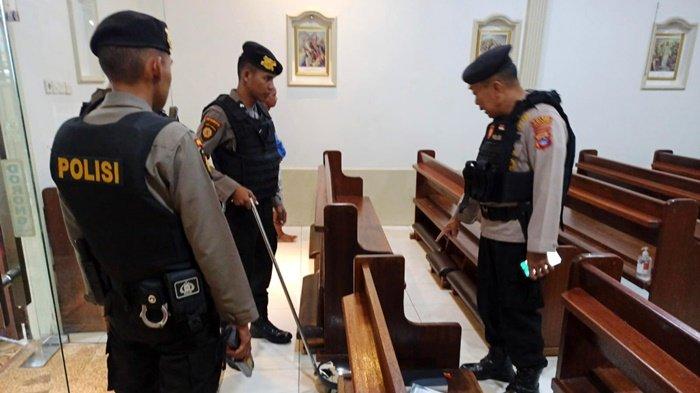 Amankan Perayaan Tri Hari Suci Paskah, 43 Personel Disebar di Gereja-gereja di Kotabaru