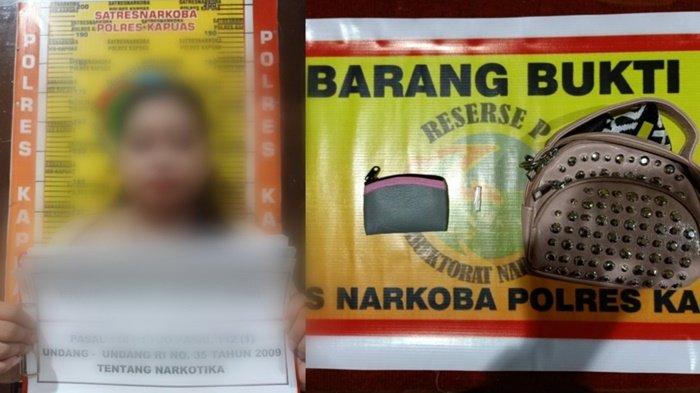 Bawa Pahe Sabu, Perempuan 27 Tahun Diamankan Satresnarkoba Polres Kapuas