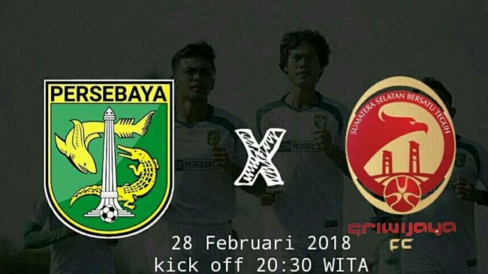 Hasil Babak Pertama Persebaya Vs Sriwijaya FC - Skor 1-0, Kekuatan Pemain Lokal