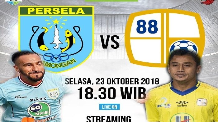Live Streaming Vidio.com! Live Streaming Persela vs Barito Putera Liga 1 2018 Mulai Pukul 18.30 Wib