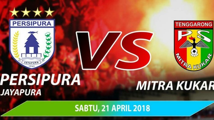 Link Live Streaming Persipura Jayapura vs Mitra Kukar via Streaming Vidio.com Siang Ini