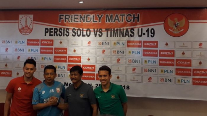 Susunan Pemain Timnas U-19 Indonesia vs Persis Solo - Egy Maulana Jadi Kapten