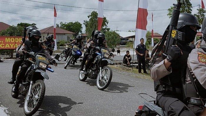 Tim CRT Polda Kalteng Digembleng dalam Latihan Pengamanan Pilkada